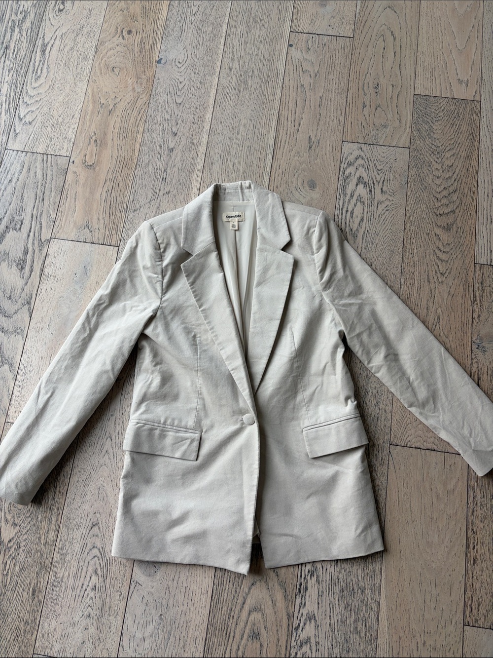 Classic Light Beige Women's Blazer